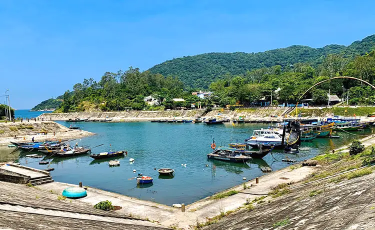 âu thuyền cù lao chàm