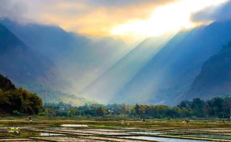 du lịch ba khan mai châu