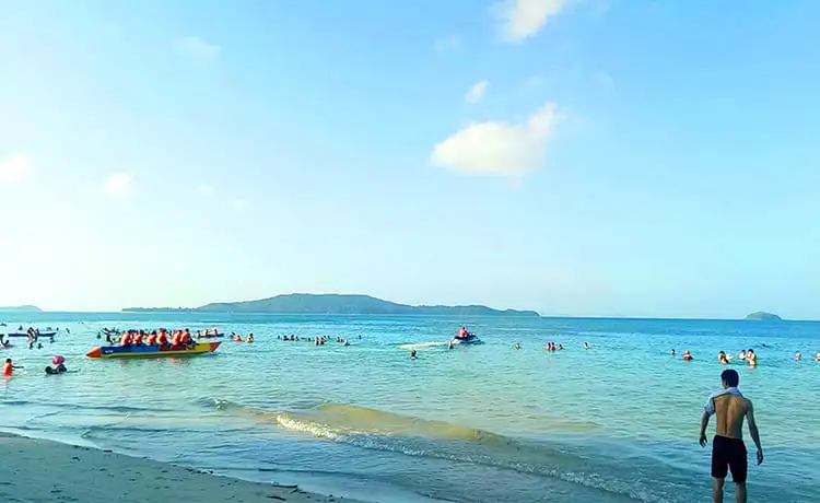 bãi biển nam hải du lịch cô tô