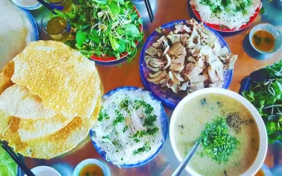Bánh hỏi lòng heo - Đặc sản Phú Yên