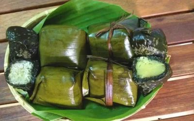 Bánh ít lá gai Lý Sơn