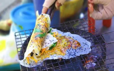 Bánh tráng cuốn dẻo - Đặc sản Phan Thiết