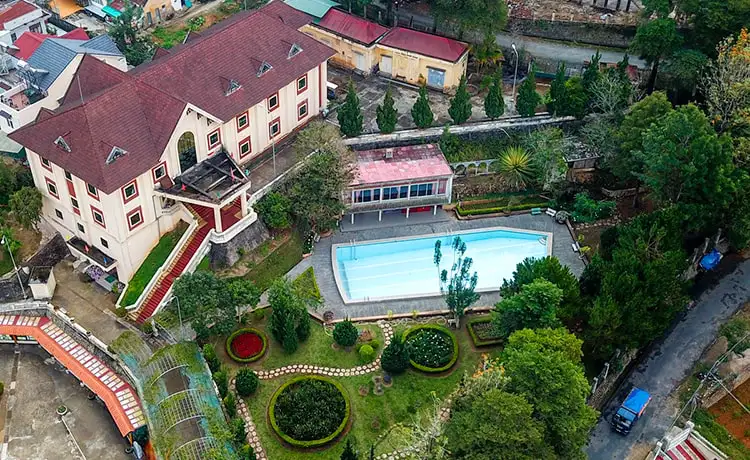 khu vườn nhật bản biệt điện trần lệ xuân đà lạt