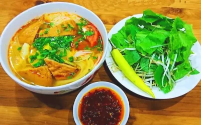 Bún chả cá - Đặc sản Quy Nhơn