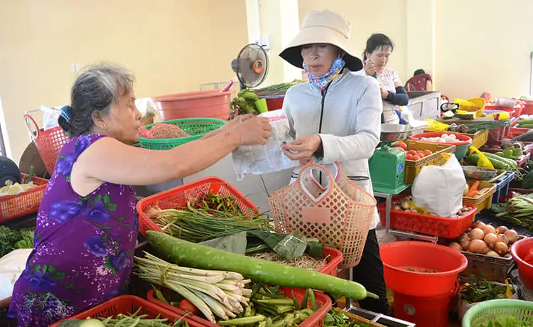 chợ tân hiệp cù lao chàm