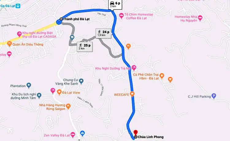 chùa linh phong đà lạt