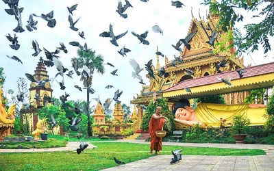 Chùa Monivongsa Bopharam - Điểm đến Cà Mau