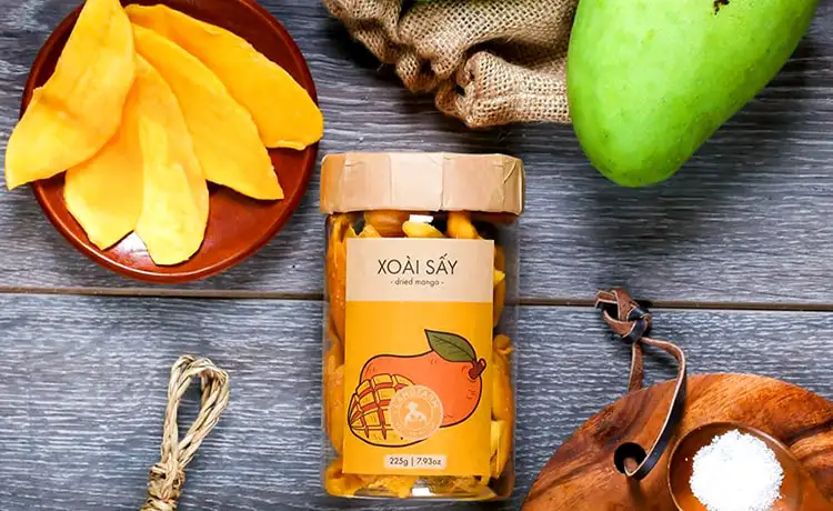 xoài sấy dẻo đặc sản đà lạt