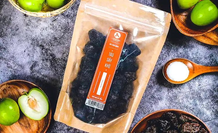 táo sấy khô đặc sản đà lạt