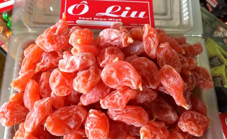 mứt oliu đặc sản đà lạt làm quà