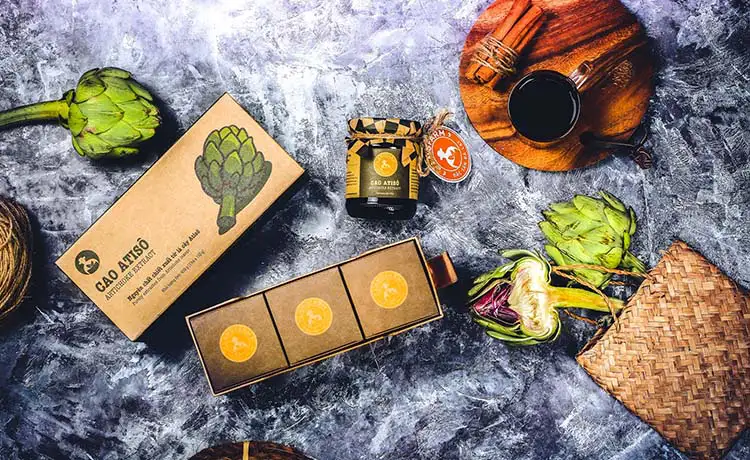 trà atiso đà lạt đặc sản làm quà