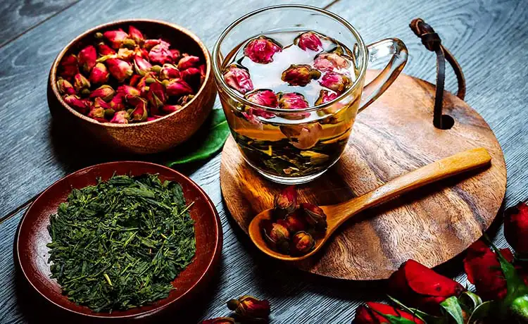 trà hoa hồng đặc sản đà lạt