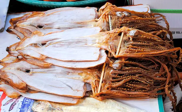 đặc sản mực khô nha trang