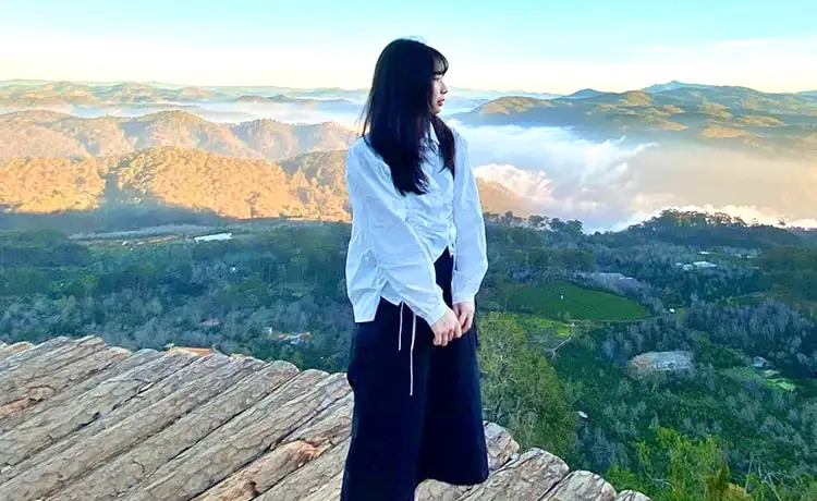 săn mây đồi chè cầu đất farm đà lạt