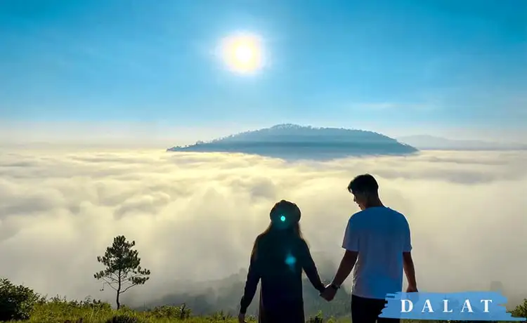 săn mây đồi thiên phúc đức đà lạt