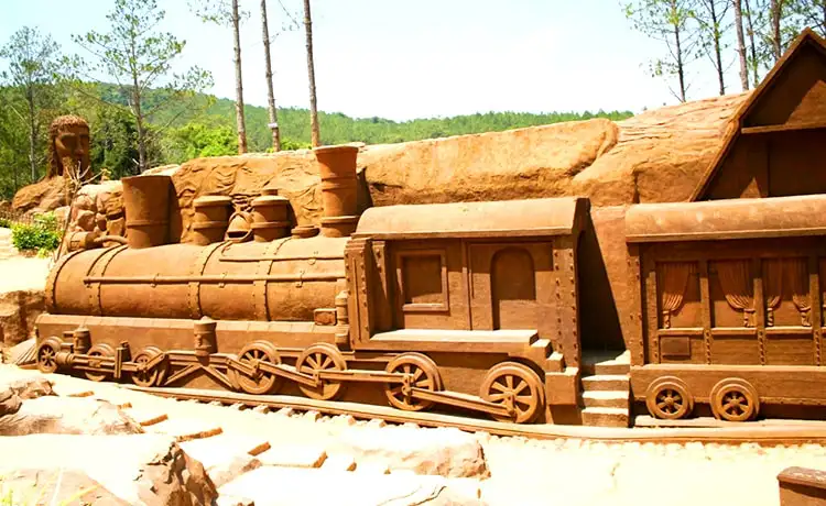 đường hầm đất sét đà lạt