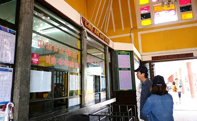 quầy vé ga đà lạt