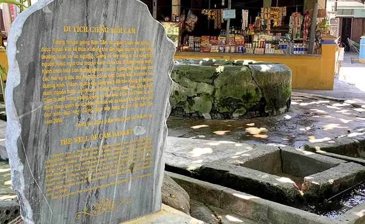 giếng cổ chămpa cù lao chàm