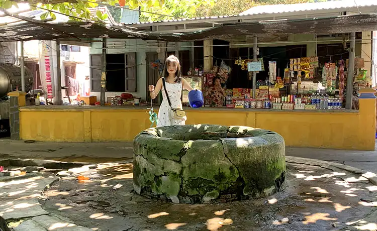 giếng cổ chămpa cù lao chàm