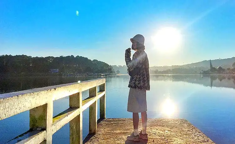 check-in hồ xuân hương đà lạt