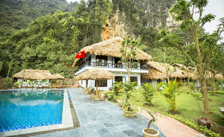 khách sạn ninh bình tam cốc rice rields