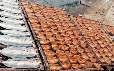 Khô cá - Đặc sản Nam Du