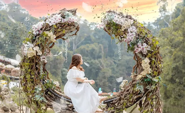 khu du lịch hoa sơn điền trang đà lạt