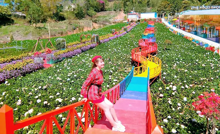 khu du lịch vườn thượng uyển bay đà lạt