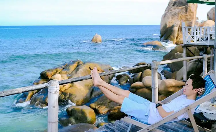 khu nhà gỗ bình ba