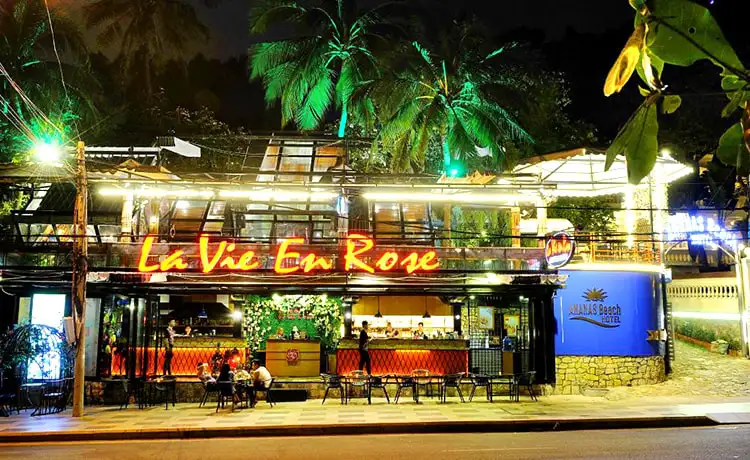 du lich vung tau quan cafe la vie en rose