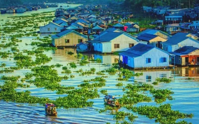 Làng bè Châu Đốc - Du lịch An Giang