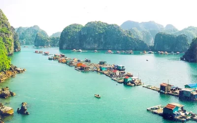 Làng chài Cửa Vạn - Du lịch Vịnh Hạ Long