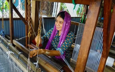 Làng dệt thổ cẩm Châu Giang - Du lịch An Giang