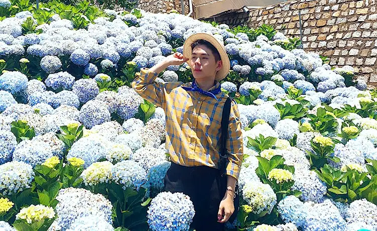 làng hoa vạn thành đà lạt