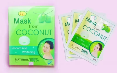 Mặt nạ dừa Bến Tre - Đặc sản Bến Tre