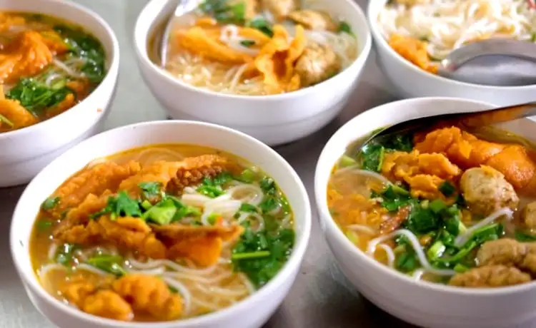 món đặc sản bún cá cay vịnh hạ long