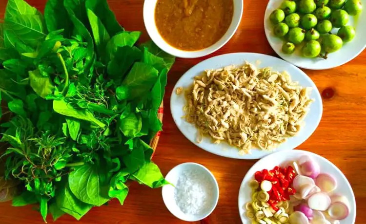 món ngon đặc sản ninh bình gỏi cá nhệch