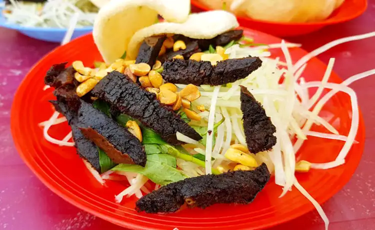 món ngon gỏi bò khô nha trang