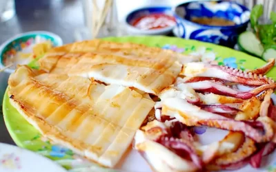 Mực một nắng Cô Tô - Đặc sản Cô Tô