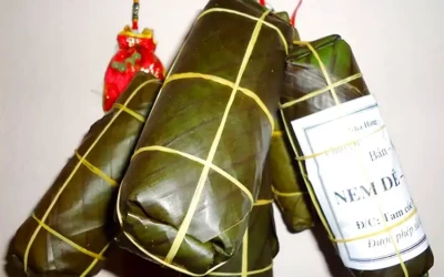 Nem dê - Đặc sản Ninh Bình