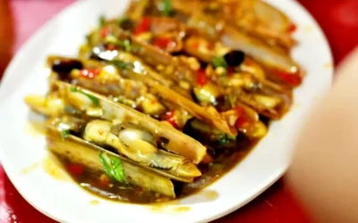 Ốc móng tay Cô Tô - Đặc sản Cô Tô