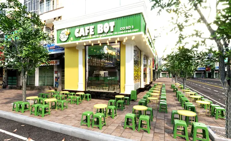 quán cafe bọt hạ long