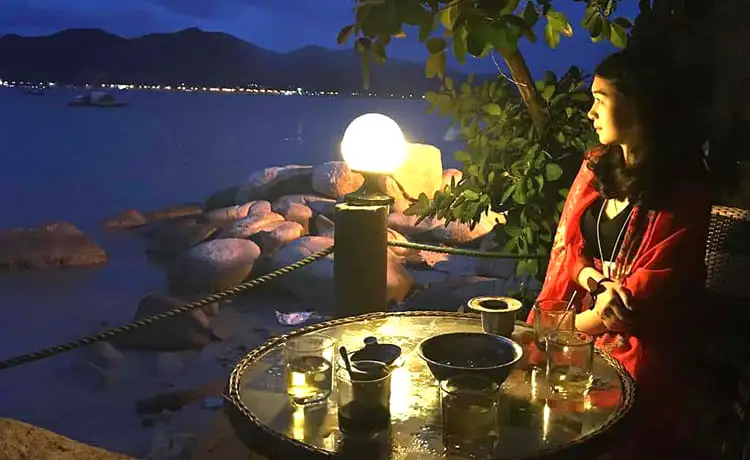 quán cafe hòn chồng nha trang