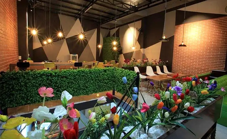 quán cafe DingTea mộc châu