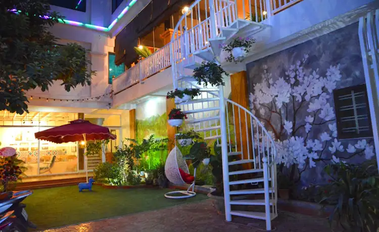 quán cafe mộc ở mộc châu