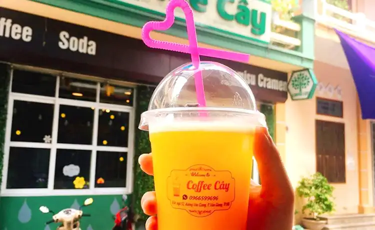 quán cafe ninh bình coffee cây