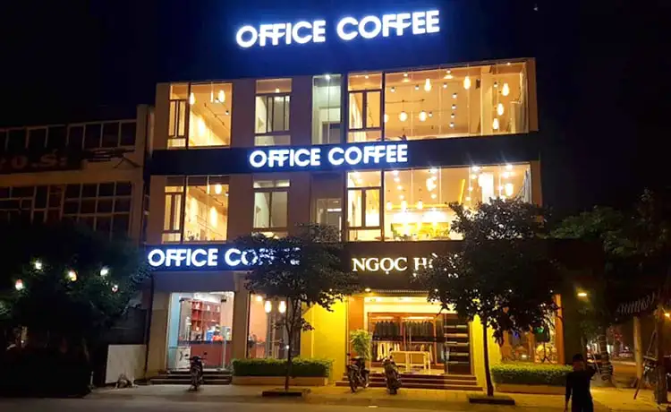 quán cafe ninh bình office coffee