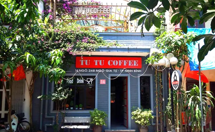 quán cafe ninh bình tu tu