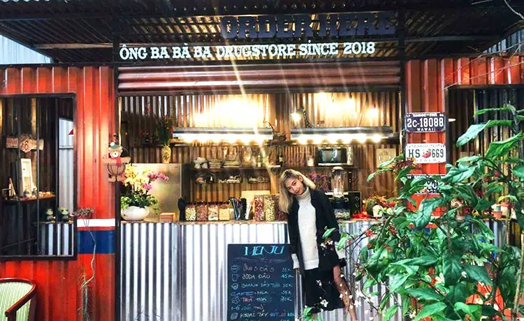Quán cafe Ông Bà Ba Garden Đà Lạt
