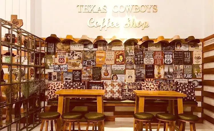 Quán cafe Texas Cowboys Đà Lạt